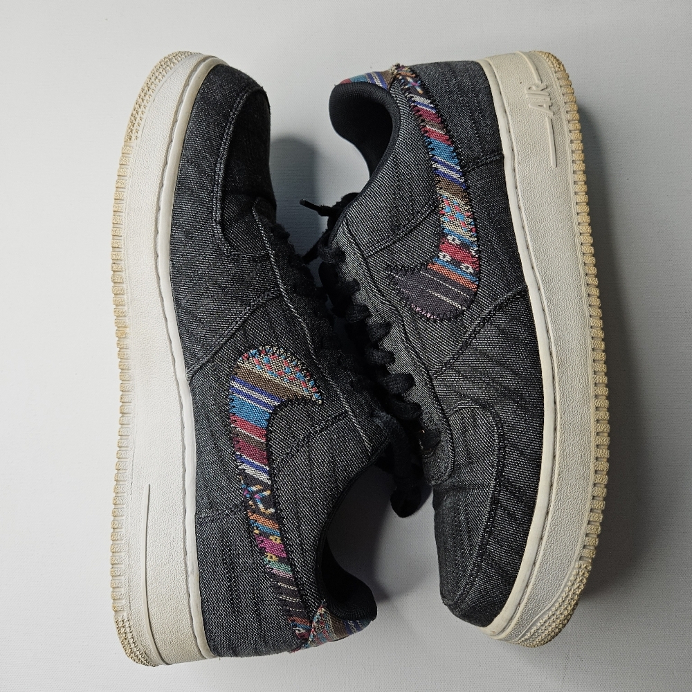 Nike Air Force 1 Low '07 Afropunk Denim Men's Size US 10 - Picture 2 of 8